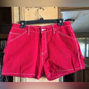 Red Dickies Shorts